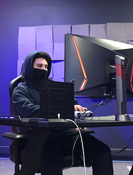 Shooting content for Proximus esports